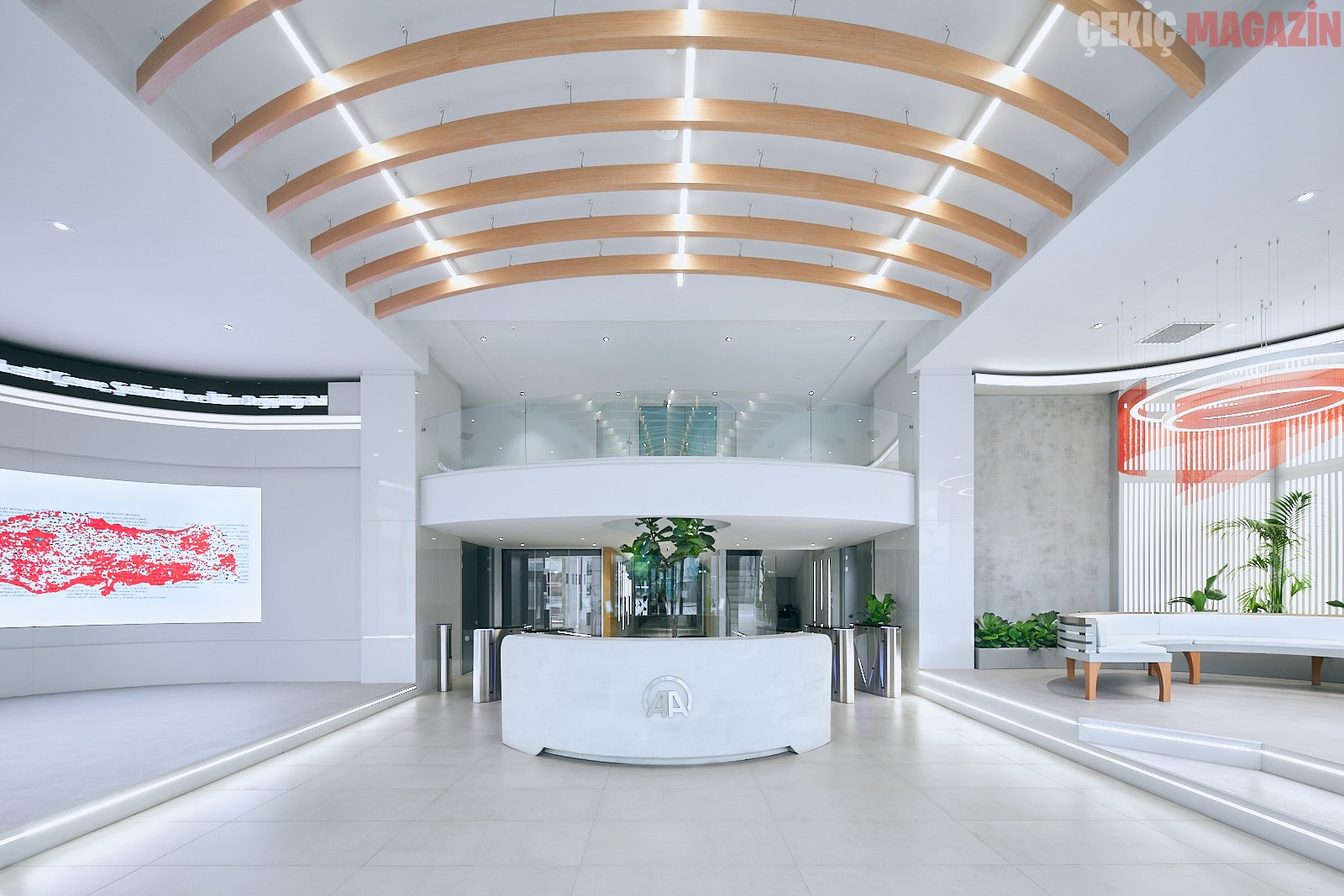 BAB Architects Tasarımı Anadolu Ajansı İstanbul Genel Müdürlük Binası Tamamlandı