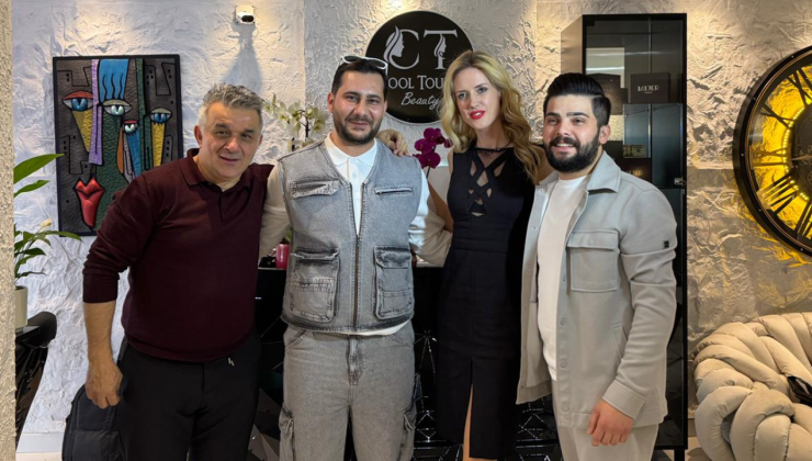 Wilma Elles, CoolTouchBeauty Güzellik Salonunu Ziyaret Etti