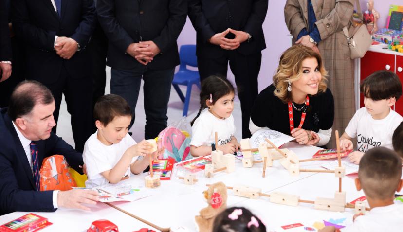 GÜLBEN ERGEN BAYBURT’TA 58. ANAOKULUNU AÇTI