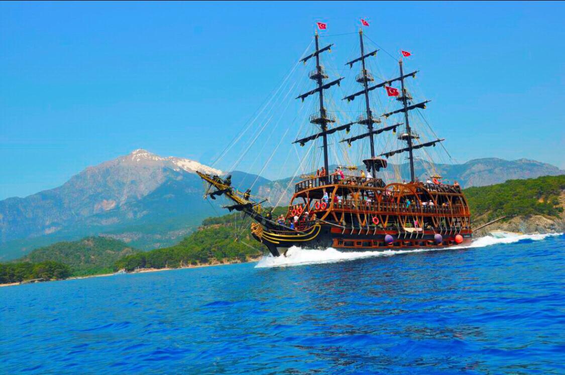 Set Sail on an Unforgettable Antalya Pirate Boat Trip